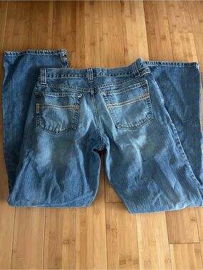Cinch  Blue Denim Jeans - Back Pocket Detail 32/34